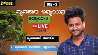 ವ್ಯವಹಾರ ಪರಿಸರದ ಲಕ್ಷಣಗಳು3rd chapter 2ND PUC  BUSINESS STUDIES GB NAGARALBUSINESS ENVIRONMENT [upl. by Htebasyle]