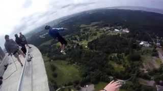 Tallinn TV Tower BASE Jump Boogie 2014 Promo [upl. by Luehrmann]