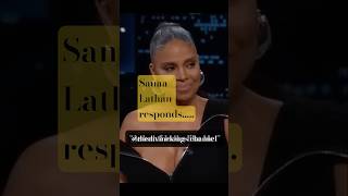 People say Sanaa Lathan looks like Ashanti She responds… youtubeshorts ashanti tvshow [upl. by Devlin]