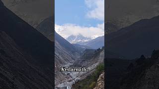 Kedarnath mein Saal ki pahli barfbari 2k24 kedarnath youtubeshorts viralvideo UKBIKERPK [upl. by Kowatch]