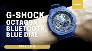 Unboxing GShock GAB21002A Bluetooth Solar GAB2100 [upl. by Harrie964]