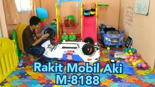 Unboxing  Rakit Mobil Aki PMB M8188 Polisi [upl. by Cchaddie]