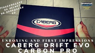 CABERG DRIFT EVO CARBON PRO  UBOXING AND INITIAL IMPRESSIONS [upl. by Celie193]