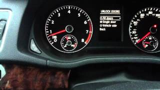 How to use the KESSY Keyless System on a Volkswagen [upl. by Haissi]