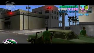 GTA Vice City  Walkthrough  Mission 22  Bar Brawl HD [upl. by Ahtanoj]