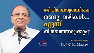 Prof CM Mathew  Gospel Message  Calvary Prayer Fellowship  14 11 2024 [upl. by Nattirb185]