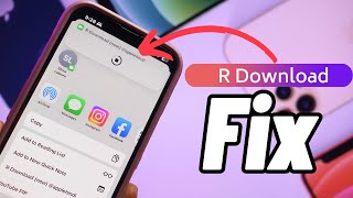 How to download r download in iphone [upl. by Atenek698]