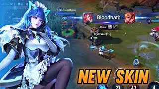 AoV  NEW SKIN DIAO CHAN CYBERCORE AI MAID  ARENA OF VALOR [upl. by Olivier971]