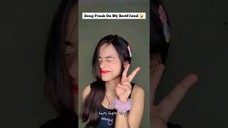 Song Lyrics Prank On My BestFriend😂 SUBSCRIBE Kardena💜 bts relatable btsarmy shorts [upl. by Analla]