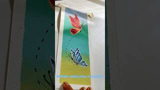 DIY Metallic Watercolor Bookmarksmettalicwatercolors [upl. by Ruthe]