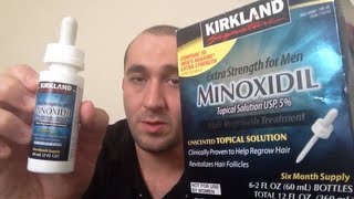 Minoxidil 5 review  April 16 2013 [upl. by Kries]