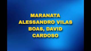 Fundo musical maranata alessandro vilas boas e David cardoso [upl. by Elie]