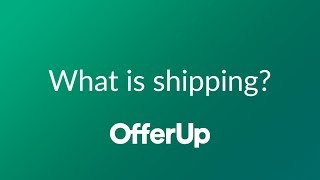 How shipping works on OfferUp [upl. by Amaleta]