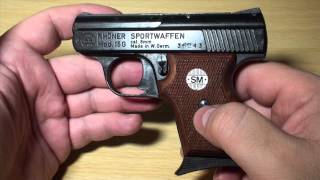 Pistola detonadora RHÖNER Mod 15G cal 8mm [upl. by Caesar]