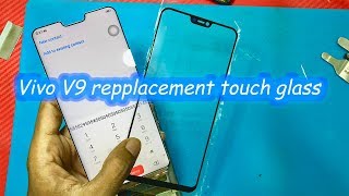 Vivo v9 touch glass replacement [upl. by Orsa491]