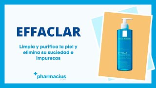 La Roche Posay Effaclar Gel Limpiador Cómo usar [upl. by West]