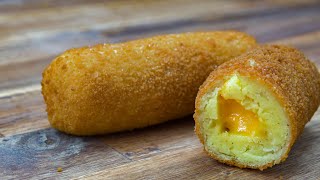 Croquettes de pomme de terre cœur fondant au fromage [upl. by Nayhr889]