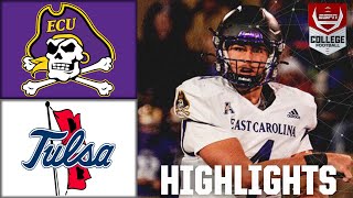 East Carolina Pirates vs Tulsa Golden Hurricane  Full Game Highlights  ESPN College Football [upl. by Nonregla27]