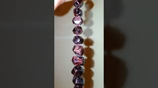 Garnet bracelet 19 cm [upl. by Ylaek548]