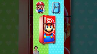 ❤️ Super Mario Bros Refrigerator 😍 mariobros supermario mario luigi toad cartoon [upl. by Ahsikad]