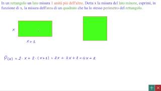 Applicazione dei polinomi ai problemi geometrici  funzioni  Programma del primo anno [upl. by Mariquilla]