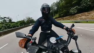 Benelli Leoncino 250 onboard Insta360 [upl. by Wrennie77]