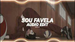 sou favela  mc bruninho vitinho ferrari edit audio [upl. by Hairom]