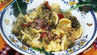 180  Orecchiette alla Martinaci farei una capatina primo piatto ricco e corposo semplicissimo [upl. by Hamforrd]