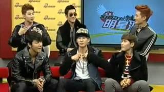 ENGSUB 130108 Super Junior M Sina Interview 47 [upl. by Anelet]