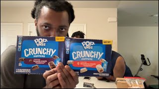 PopTarts Crunchy Poppers Taste Test Review [upl. by Rudd]