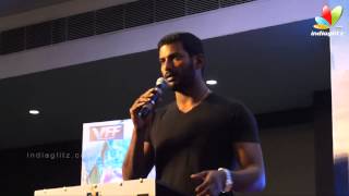 Vishal At Ambala Movie Press Meet In Cochin  interview [upl. by Eelnodnarb637]