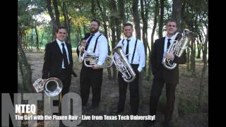 The Girl with the Flaxen Hair  North Texas Euphonium Quartet [upl. by Nocaed]