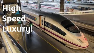 Madrid to Barcelona by Renfe High Speed Train in Comfort Class  Quick Look [upl. by Chadwick]