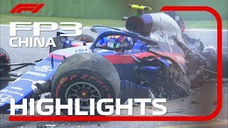 2019 Chinese Grand Prix FP3 Highlights [upl. by Akinej303]