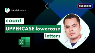 How to Count Uppercase or Lowercase Letters in Excel [upl. by Eimaral291]