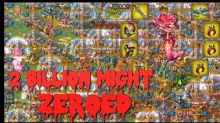 Lords Mobile KvK 2 billion might in champ gear zeroed  BRR as enemy [upl. by Endora]