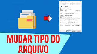 Como modificar o tipo de arquivo no Windows sem programas [upl. by Nylirej]