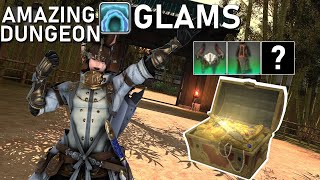 7 dungeons with AMAZING glams YOU can get in FFXIV [upl. by Erastatus344]