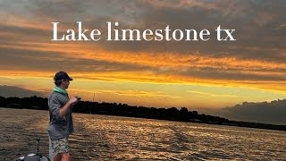 Fishing on a rough fishery  lake lime stone tx [upl. by Bettina]