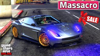 Dewbauchee Massacro Best Customization amp Review  LUXURY Clean Build  GTA 5 Online [upl. by Amin]