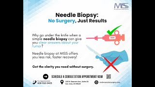 No Surgery Just Results Needle Biopsy [upl. by Carrelli]