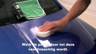 Polishing and cleaning car paint by hand [upl. by Brouwer]