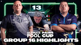 Ultimate Pool Pairs Cup 2024  Group 16 Highlights [upl. by Anilac953]