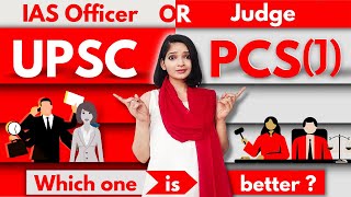 IAS vs Judge  UPSC Civil Services Exam Or PCSJ Exam  UPSC vs Judiciary  Career in Law [upl. by Tteraj732]