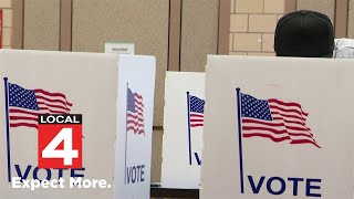 Election officials count ballots at Huntington Place in downtown Detroit [upl. by Fogg]