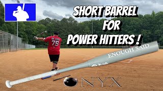 Onyx Enough Said Charcoal Senior Softball Bat Review [upl. by Aronow]