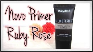 Resenha Studio Perfect Primer Ruby Rose [upl. by Sammie]