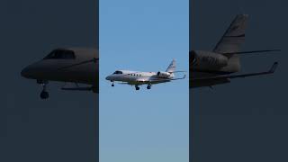 2008 Gulfstream G150  Landing  New Century AirCenter JCIKIXD  N67KP [upl. by Nwahsat]