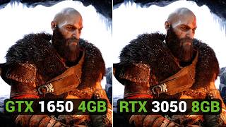 Nvidia GTX 1650 vs RTX 3050 8GB New Games Test 2024 [upl. by Obeded]