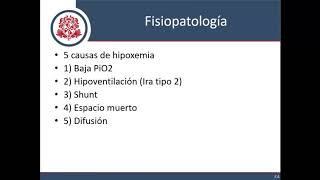 Insuficiencia Respiratoria Aguda  Parte 1 Fisiopatología [upl. by Adnih]